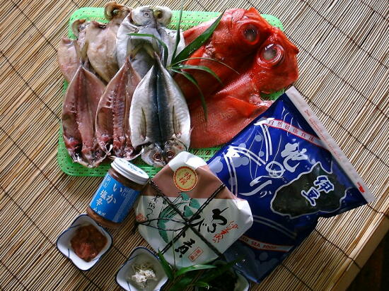 伊豆の干物は山田屋/海と山の幸